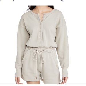 Citizens of Humanity LouLou Romper in Feather